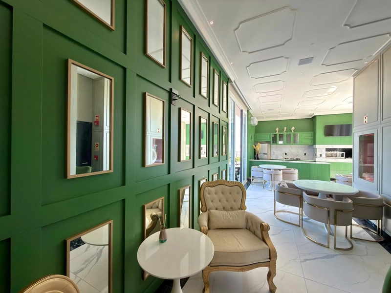 APARTAMENTO COM SACADA DE FRENTE E VISTA PARA O MAR: 27ª foto da galeria de imagens do imóvel