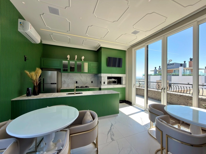 APARTAMENTO COM SACADA DE FRENTE E VISTA PARA O MAR: 24ª foto da galeria de imagens do imóvel