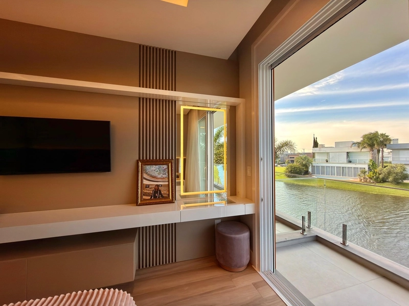 SOBRADO BEIRA LAGO COMPOSTO POR 05 SUÍTES EM CONDOMÍNIO FECHADO: 39ª foto da galeria de imagens do imóvel