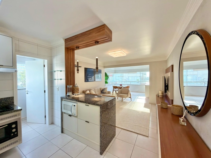 APARTAMENTO MOBILIADO E DECORADO COMPOSTO POR 02 DORMITÓRIOS E VAGA!: 3ª foto da galeria de imagens do imóvel