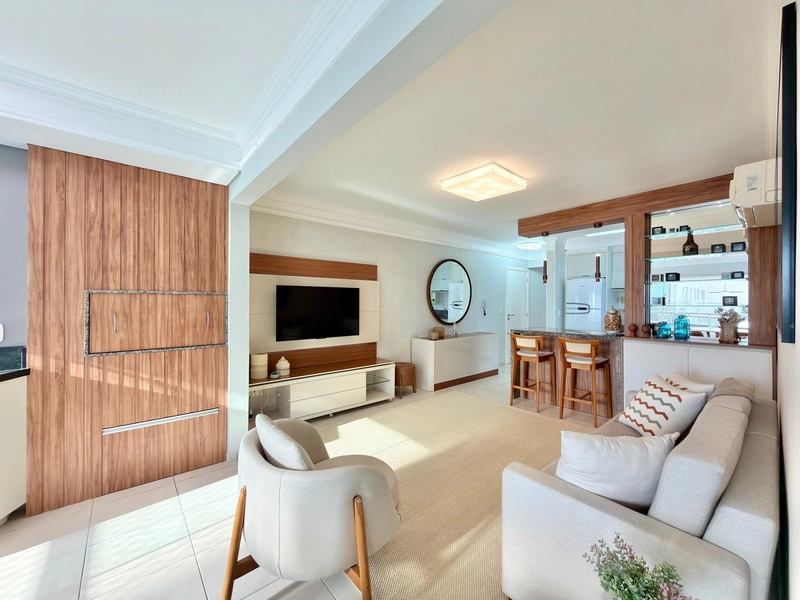 APARTAMENTO MOBILIADO E DECORADO COMPOSTO POR 02 DORMITÓRIOS E VAGA!: 9ª foto da galeria de imagens do imóvel