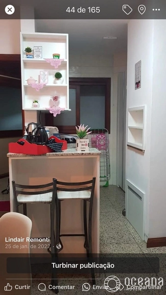 Apartamento 1 Dormitório mobiliado e decorado capão da canoa: 12ª foto da galeria de imagens do imóvel