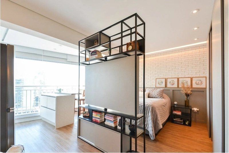 Apartamento 1 dormitório decorado 1 vaga em Pinheiros: 1ª foto da galeria de imagens do imóvel
