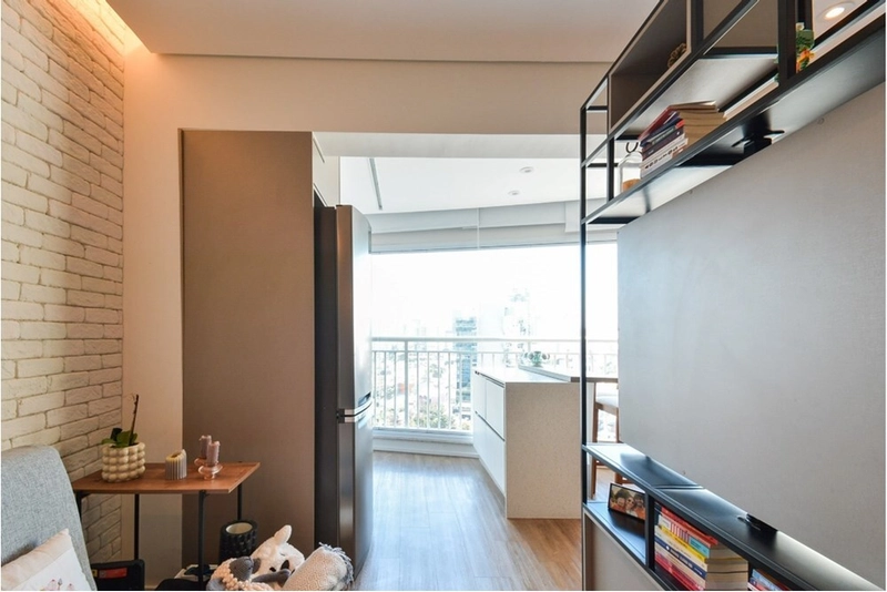 Apartamento 1 dormitório decorado 1 vaga em Pinheiros: 15ª foto da galeria de imagens do imóvel