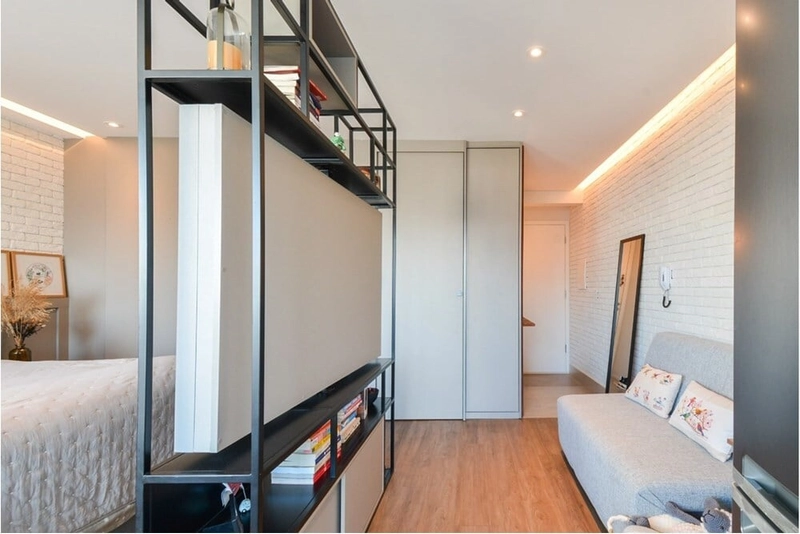 Apartamento 1 dormitório decorado 1 vaga em Pinheiros: 9ª foto da galeria de imagens do imóvel