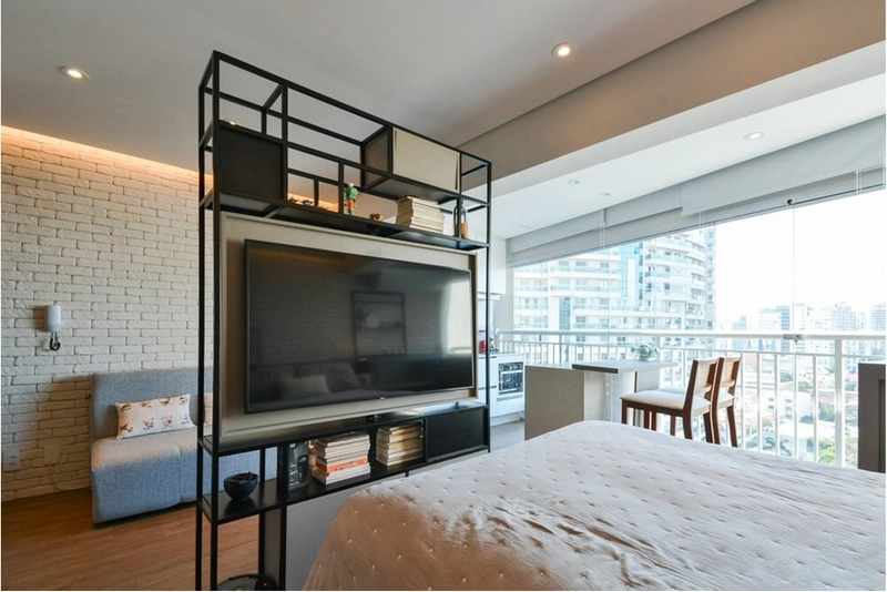 Apartamento 1 dormitório decorado 1 vaga em Pinheiros: 5ª foto da galeria de imagens do imóvel