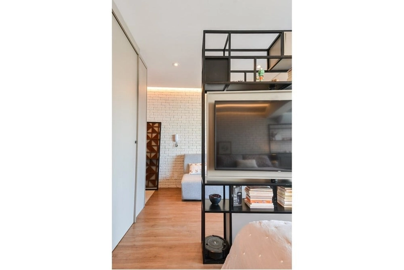 Apartamento 1 dormitório decorado 1 vaga em Pinheiros: 11ª foto da galeria de imagens do imóvel