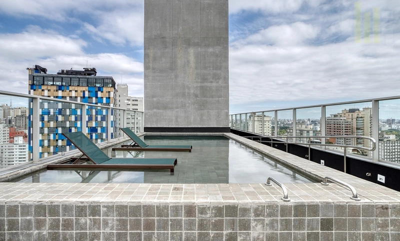 Apartamento 1 dormitório em Pinheiros locação ao lado das clínicas: 27ª foto da galeria de imagens do imóvel