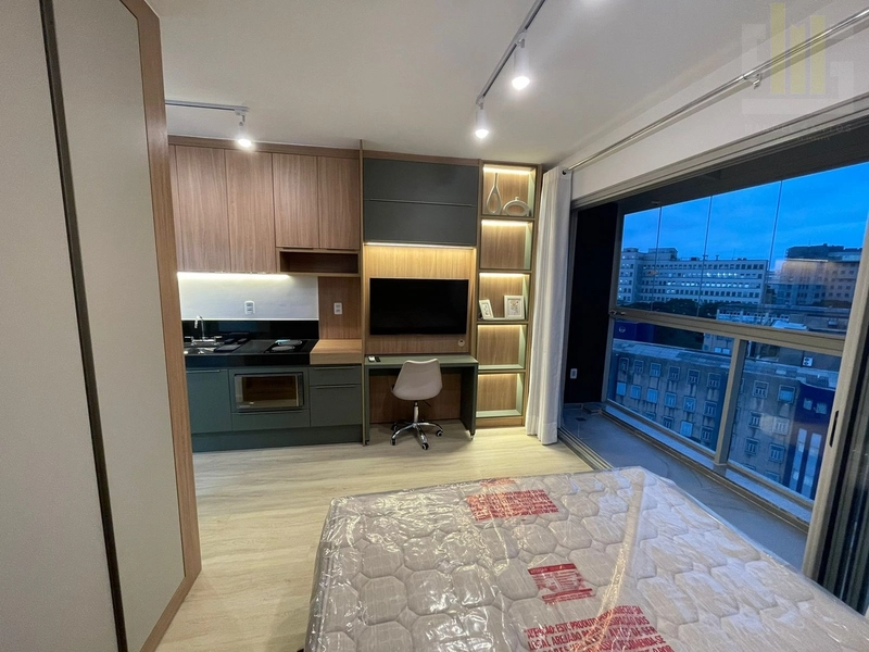 Apartamento 1 dormitório em Pinheiros locação ao lado das clínicas: 1ª foto da galeria de imagens do imóvel