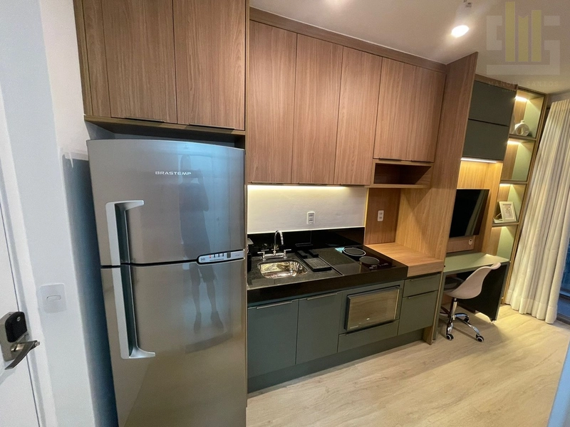 Apartamento 1 dormitório em Pinheiros locação ao lado das clínicas: 6ª foto da galeria de imagens do imóvel