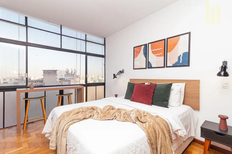 Apartamento no Copan Mobiliado: 1ª foto da galeria de imagens do imóvel