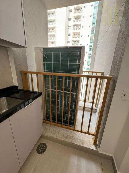 Apartamento locação Itaim Bibi novo nunca habiado com varanda e lazer: 39ª foto da galeria de imagens do imóvel