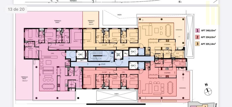Apartamento 3 suítes em Perdizes 2 vagas e novo com varanda: 42ª foto da galeria de imagens do imóvel