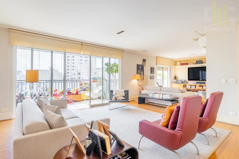 Apartamento em Higienópolis 3 dormitórios suítes 3 vagas e varanda: 1ª foto da galeria de imagens do imóvel