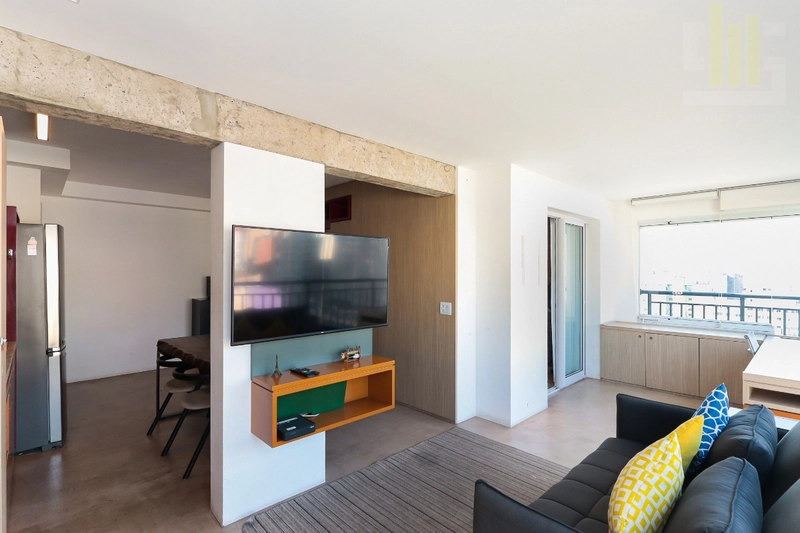 Apartamento 1 dormitório com varanda na Santa Cecília Cosmopolitan: 10ª foto da galeria de imagens do imóvel