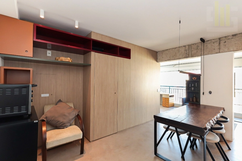 Apartamento 1 dormitório com varanda na Santa Cecília Cosmopolitan: 11ª foto da galeria de imagens do imóvel