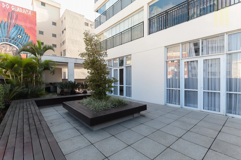 Apartamento 1 dormitório com varanda na Santa Cecília Cosmopolitan: 31ª foto da galeria de imagens do imóvel