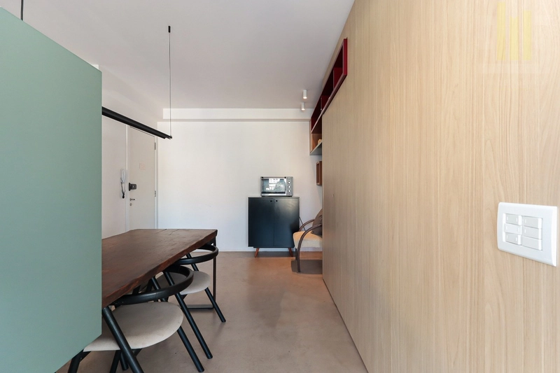 Apartamento 1 dormitório com varanda na Santa Cecília Cosmopolitan: 6ª foto da galeria de imagens do imóvel