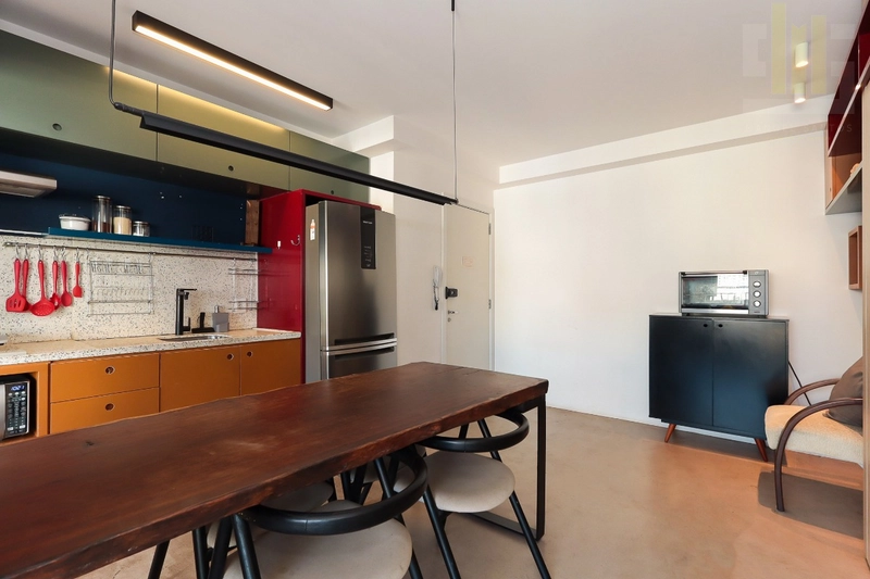 Apartamento 1 dormitório com varanda na Santa Cecília Cosmopolitan: 9ª foto da galeria de imagens do imóvel