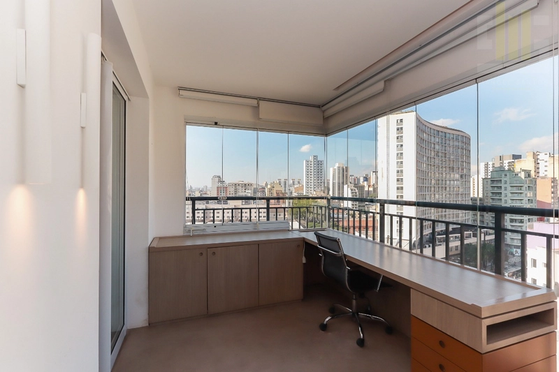 Apartamento 1 dormitório com varanda na Santa Cecília Cosmopolitan: 7ª foto da galeria de imagens do imóvel