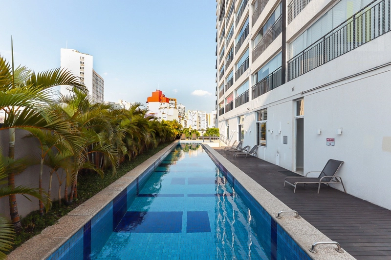 Apartamento 1 dormitório com varanda na Santa Cecília Cosmopolitan: 27ª foto da galeria de imagens do imóvel