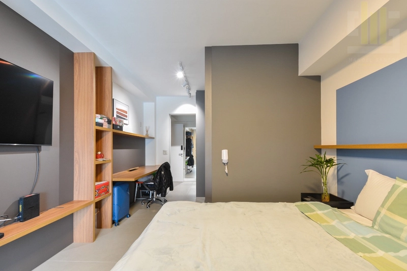 Apartamento studio ao lado do metrô em Pinheiros 1 vaga de garagem: 2ª foto da galeria de imagens do imóvel