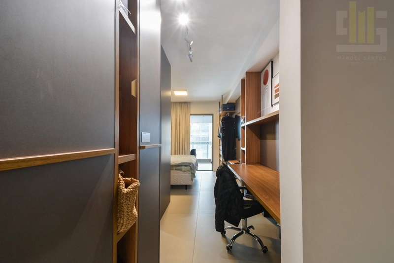 Apartamento studio ao lado do metrô em Pinheiros 1 vaga de garagem: 5ª foto da galeria de imagens do imóvel