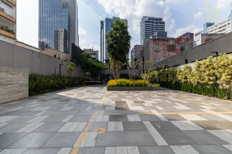 Apartamento studio mobiliado ao lado do metrô em Pinheiros com lazer: 42ª foto da galeria de imagens do imóvel