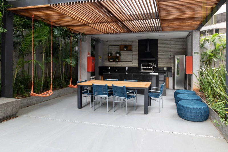 Apartamento studio mobiliado ao lado do metrô em Pinheiros com lazer: 38ª foto da galeria de imagens do imóvel
