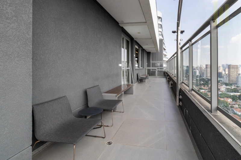 Apartamento studio mobiliado ao lado do metrô em Pinheiros com lazer: 21ª foto da galeria de imagens do imóvel