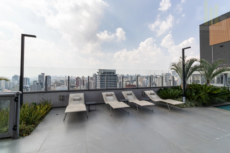 Apartamento studio mobiliado ao lado do metrô em Pinheiros com lazer: 23ª foto da galeria de imagens do imóvel
