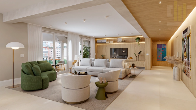 Apartamento 3 suítes no Jardins reformado e com 3 vagas de garagem: 14ª foto da galeria de imagens do imóvel