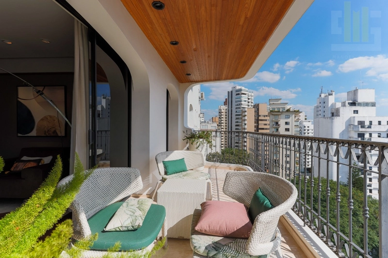 Apartamento 2 suítes 3 vagas em Higienópolis com amplo espaço: 14ª foto da galeria de imagens do imóvel