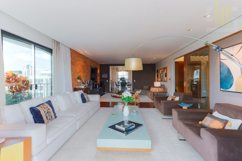 Apartamento 2 suítes 3 vagas em Higienópolis com amplo espaço: 8ª foto da galeria de imagens do imóvel