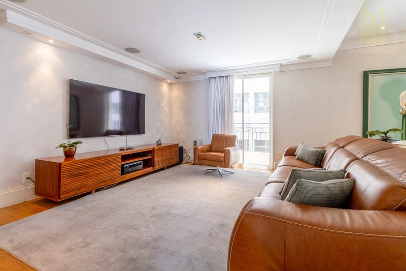 Apartamento 4 suítes 4 vagas varanda com churrasqueira em Higienópolis: 3ª foto da galeria de imagens do imóvel