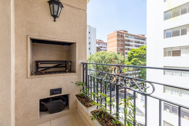Apartamento 4 suítes 4 vagas varanda com churrasqueira em Higienópolis: 10ª foto da galeria de imagens do imóvel