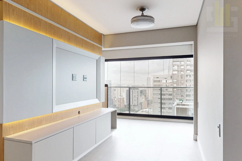 Apartamento 2 dormitórios em Pinheiros com varanda e 1 vaga de garagem: 3ª foto da galeria de imagens do imóvel