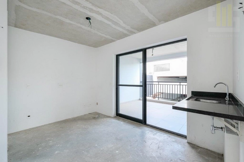 Apartamento 1 dormitório no Bom Retiro, novo com varanda: 3ª foto da galeria de imagens do imóvel