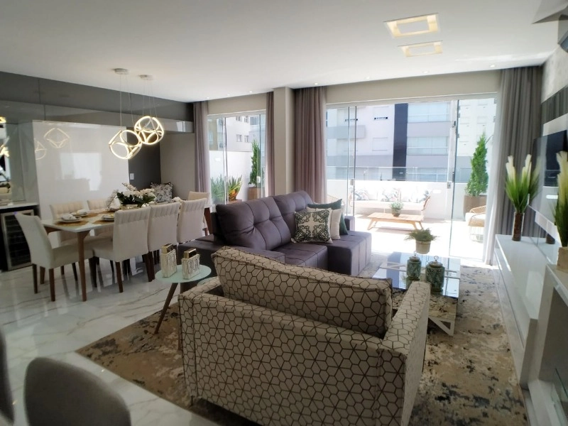 Diferenciado apartamento de 3 dorms. com terraço: 1ª foto da galeria de imagens do imóvel
