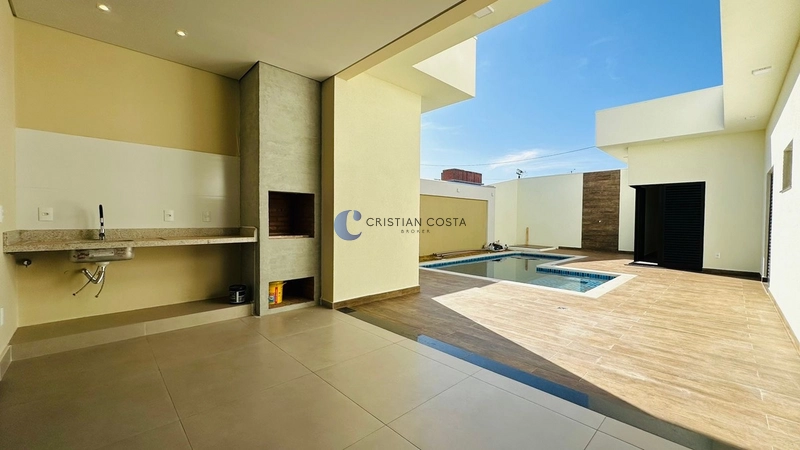 Casa de 3 dorm. e pisc. no cond. Monte das Araucárias em São Carlos/SP: 13ª foto da galeria de imagens do imóvel