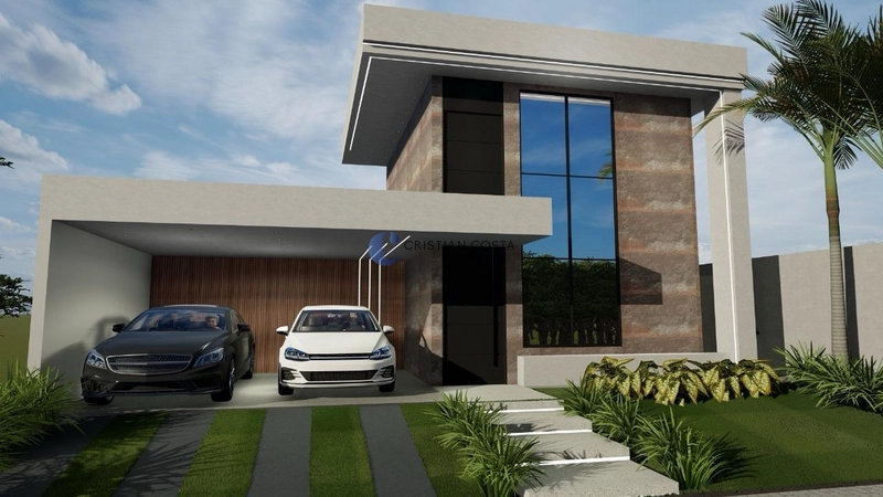 Casa de 3 suítes no Res. Village Damha IV em São Carlos/SP.