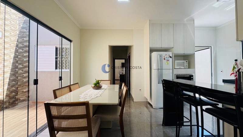 Casa mobiliada de 3 dormitórios no Jardim Hikare em São Carlos/SP.: 4ª foto da galeria de imagens do imóvel