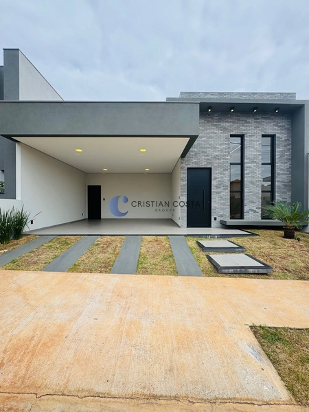 Casa de 3 dormitórios no Condomínio Villeneuve em São Carlos/SP.: 1ª foto da galeria de imagens do imóvel