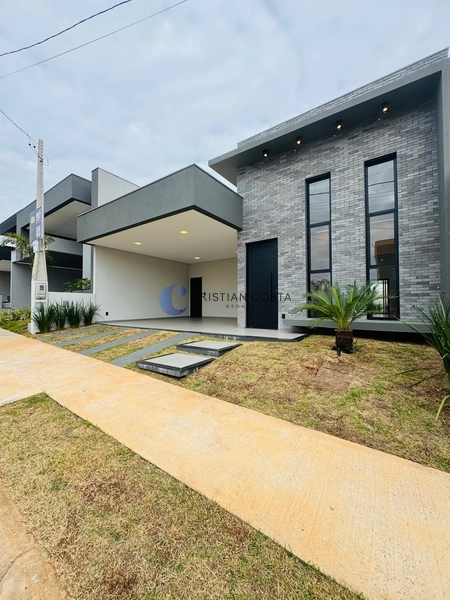 Casa de 3 dormitórios no Condomínio Villeneuve em São Carlos/SP.: 2ª foto da galeria de imagens do imóvel
