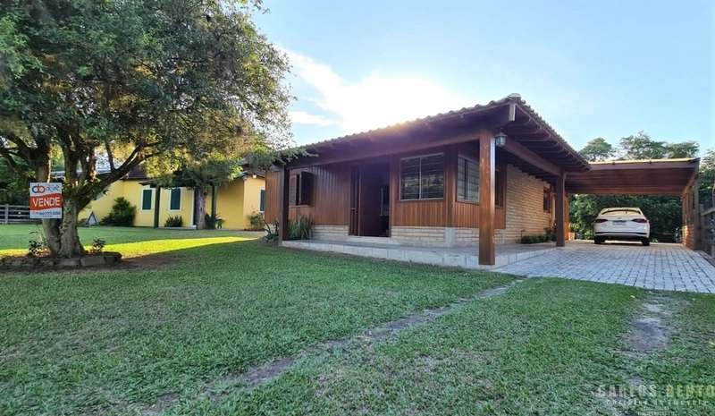 CASA MOBILIADA COM 02 DORMITÓRIOS / LOMBA GRANDE - NHO: 1ª foto da galeria de imagens do imóvel