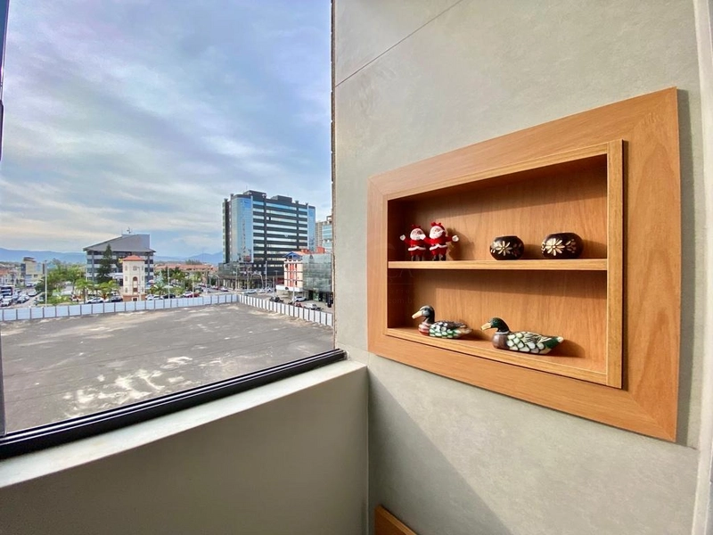 Excelente apartamento 01 dormitório mobiliado e decorado centro Capão: 7ª foto da galeria de imagens do imóvel