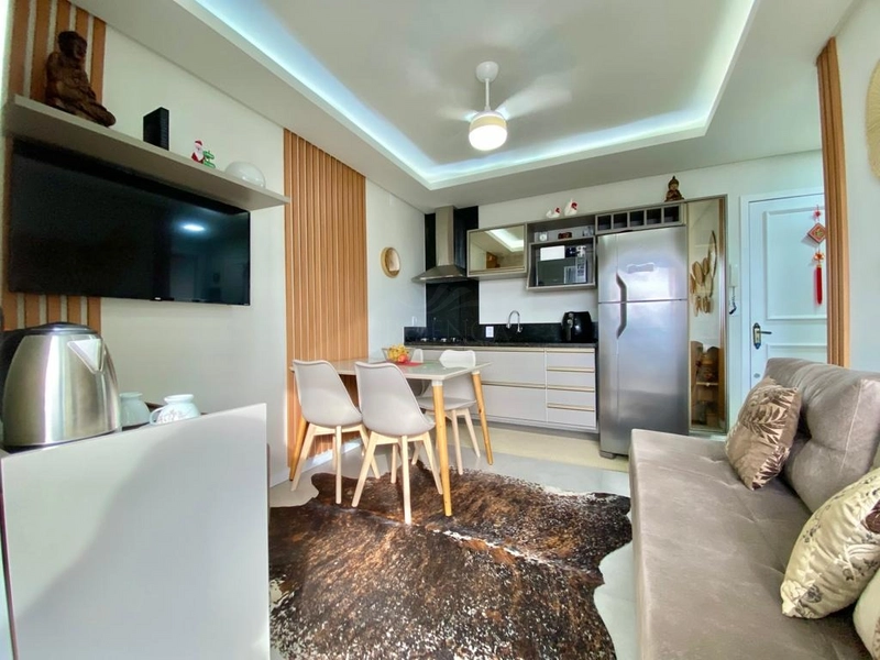 Excelente apartamento 01 dormitório mobiliado e decorado centro Capão: 8ª foto da galeria de imagens do imóvel