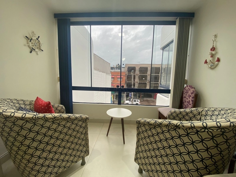 Apartamento 1 dormitório com vaga! sacada de frente! centro!: 3ª foto da galeria de imagens do imóvel