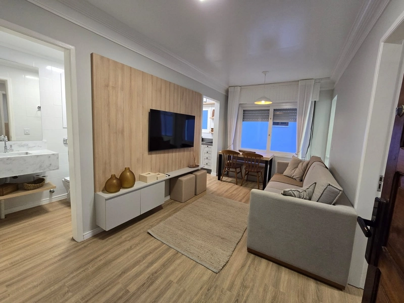 1 dormitório mobiliado a 2 quadras do mar!: 2ª foto da galeria de imagens do imóvel