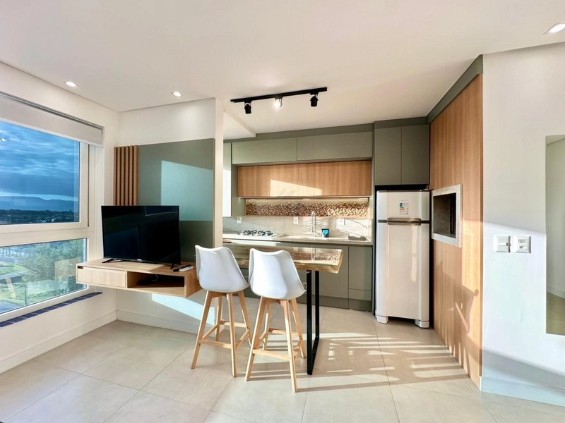 APARTAMENTO MOBILIADO E DECORADO EM CAPÃO DA CANOA!!: 3ª foto da galeria de imagens do imóvel